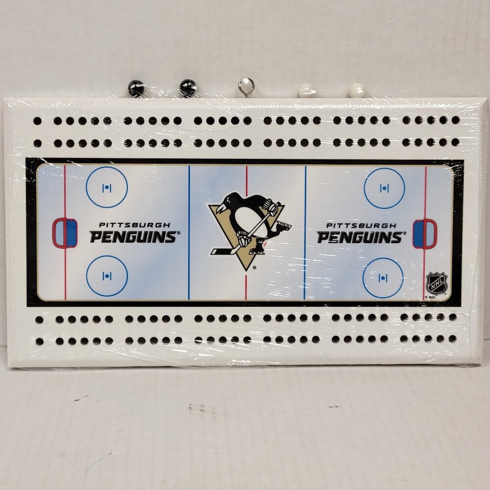 NHL - Pittsburgh Penguins Cribbage Board, NEW